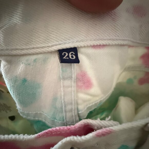 Carmar Tie-Dye Distressed Cotton Jeans Size 26 - Picture 7 of 7